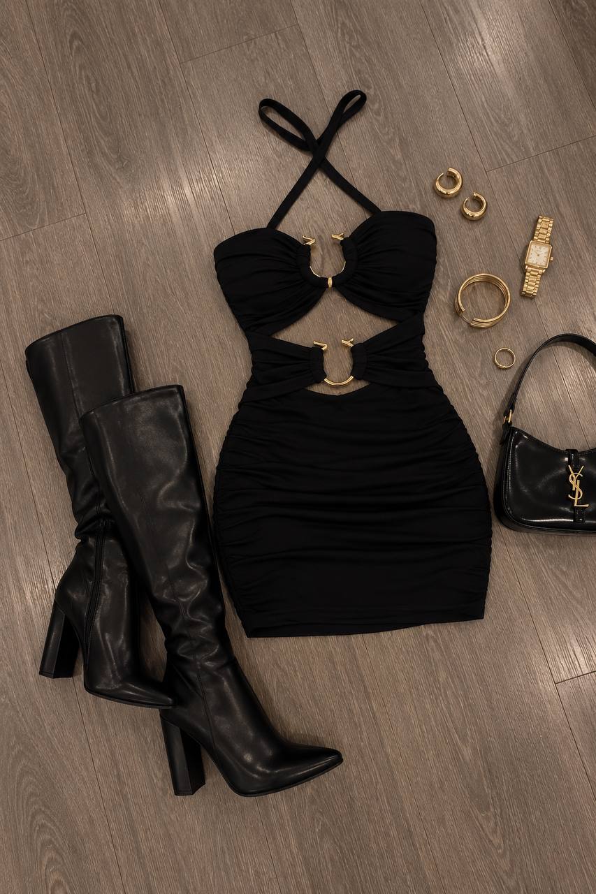  پیراهن طرح  snake skin 