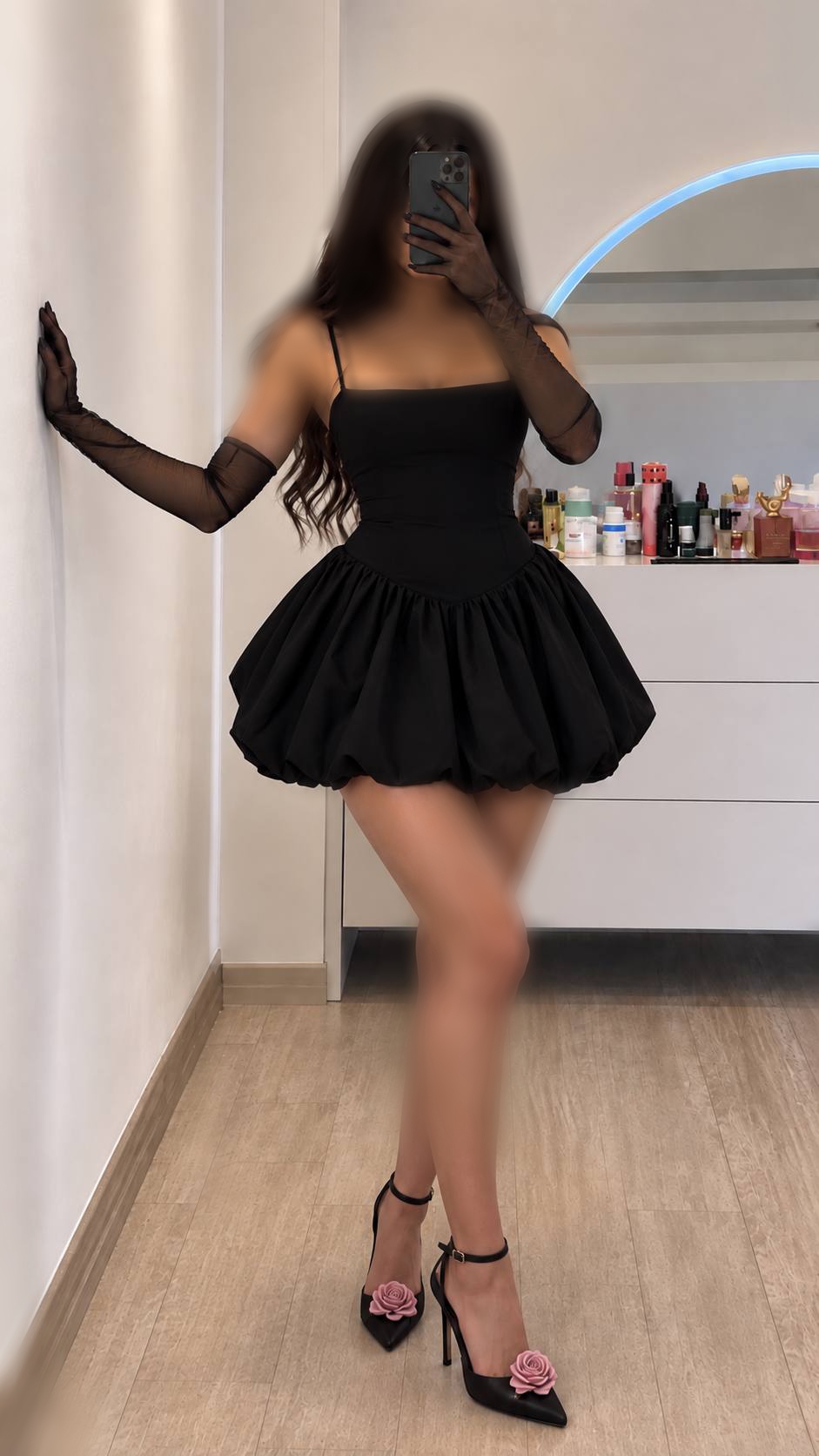 پیراهن مدل black barbie 